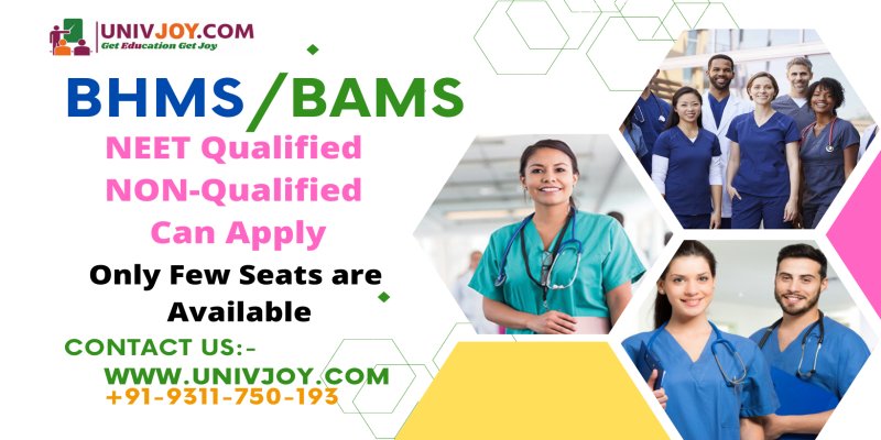 About admission possible in BHMS without NEET...