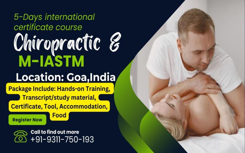 Chiropractic Training Course in Kerala,Goa